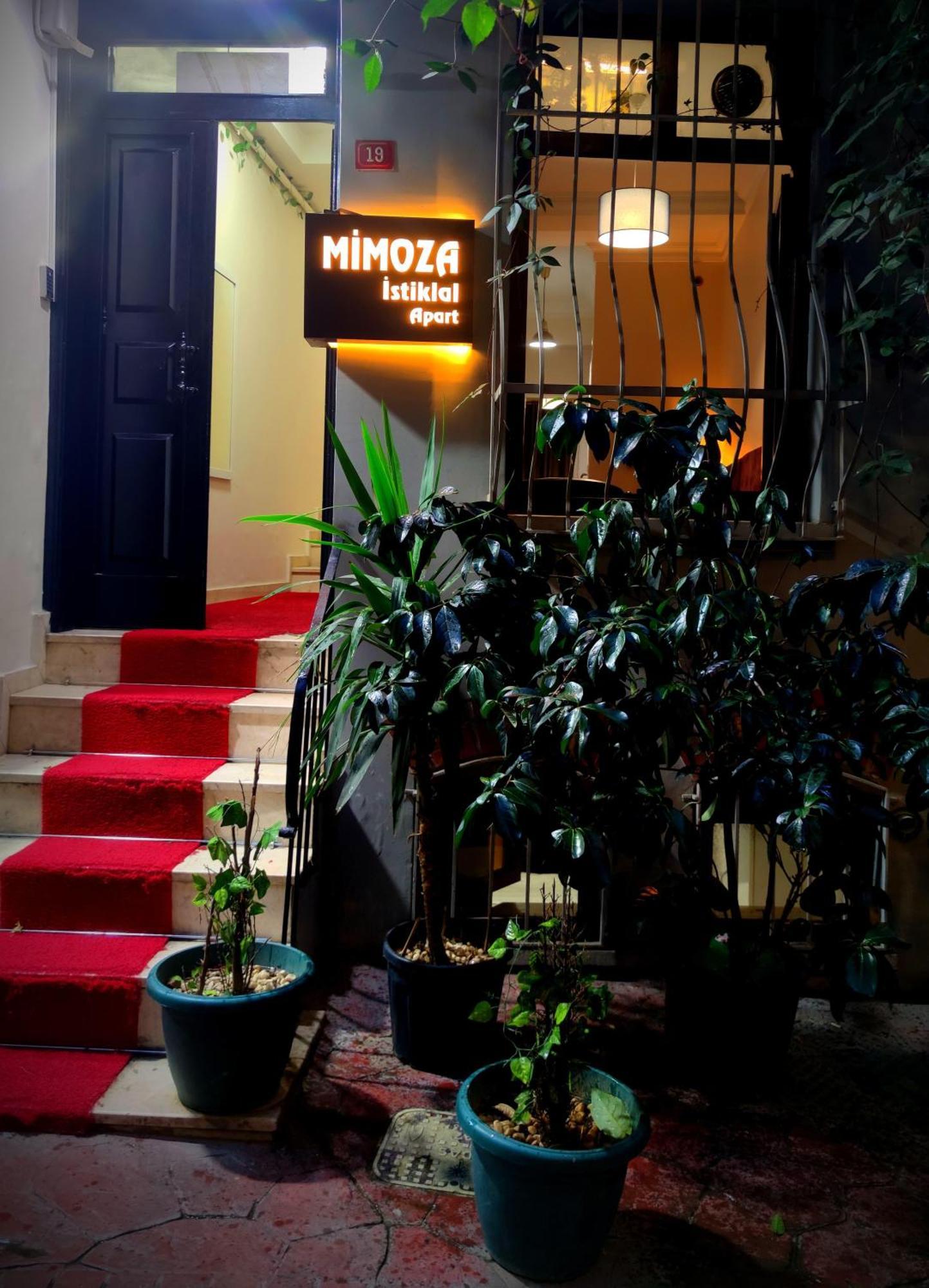 Mimoza Istiklal Apart Hotel Istanbul Exterior foto